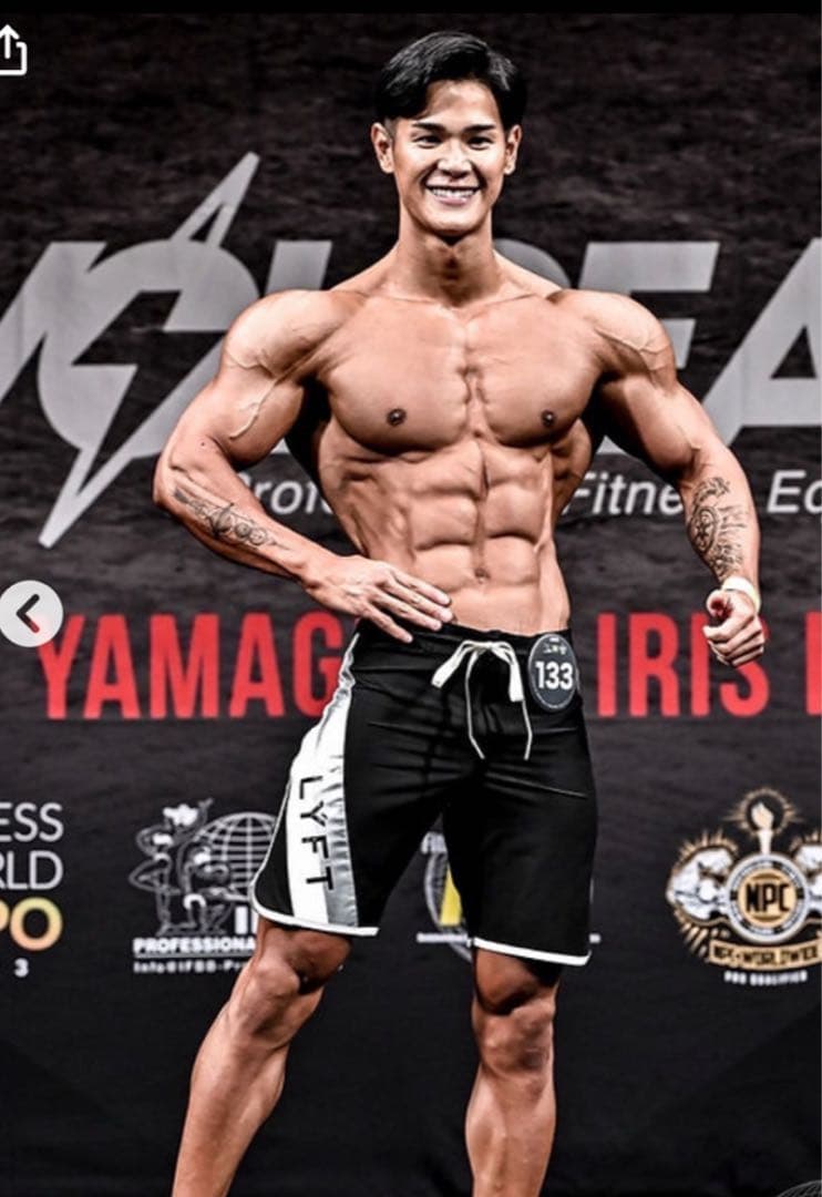 LYFT リフト ボードショーツ フィジーク トレーニング ステージショーツ