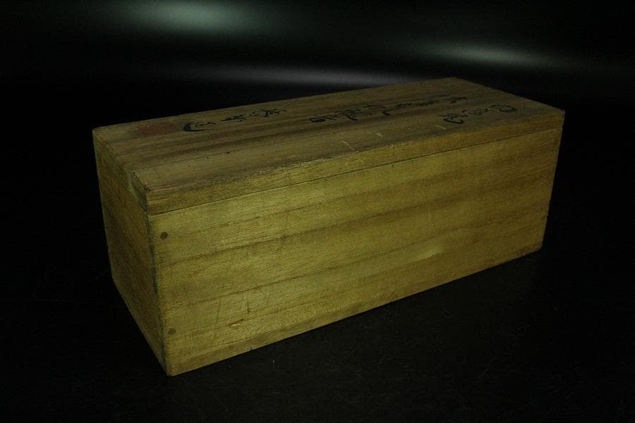 仏教美術 白高麗法隆寺形観音 共箱(K-LC864)