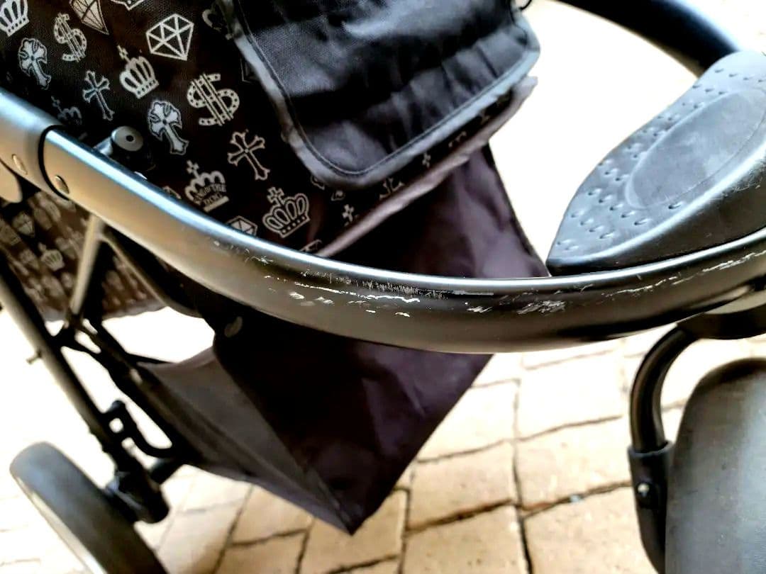 アウトレット ペットパラダイス ペットカート 王冠柄 多頭用