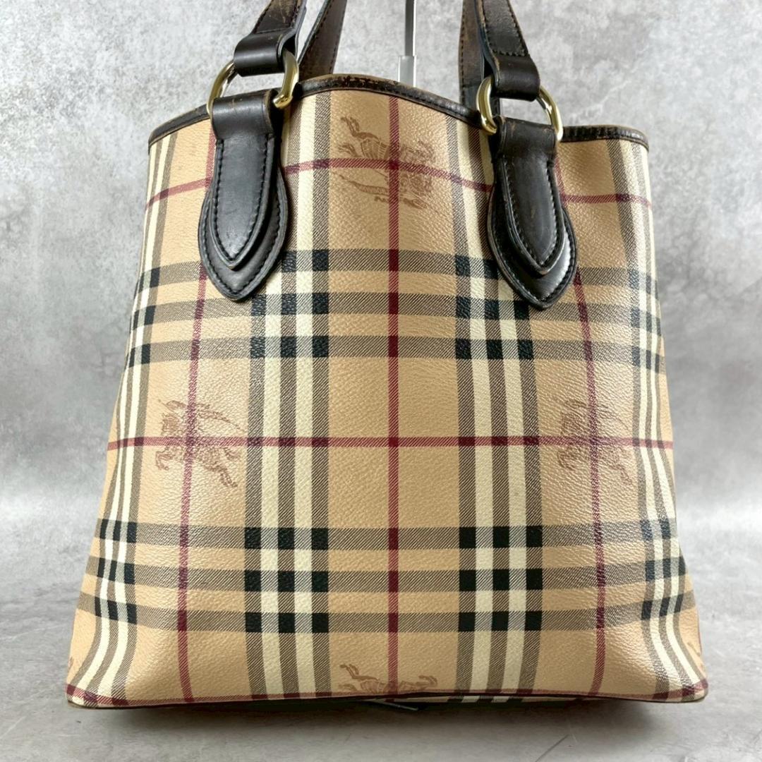 【希少美品⭐︎】バーバリー BURBERRY ノバチェックトートバッグPVC
