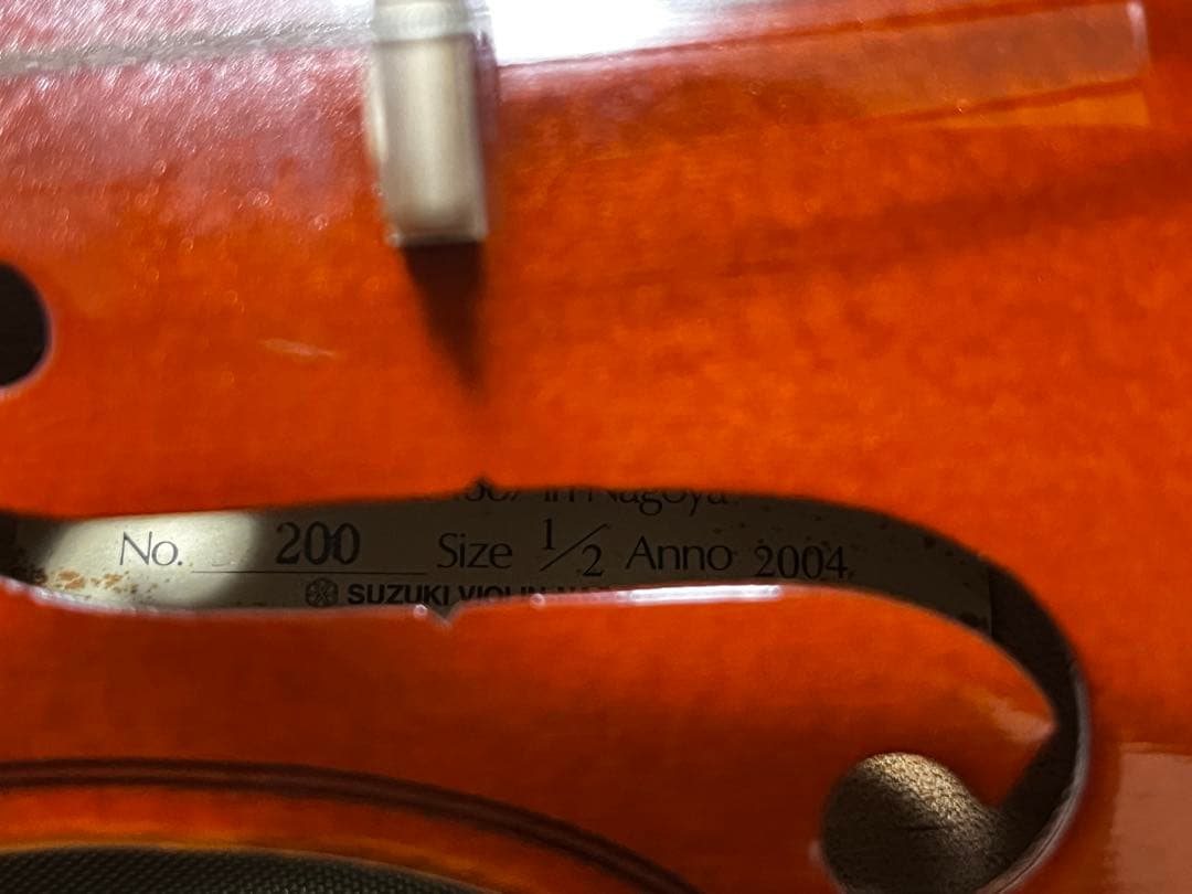 SUZUKI No.200 1/2 Anno2004 バイオリン