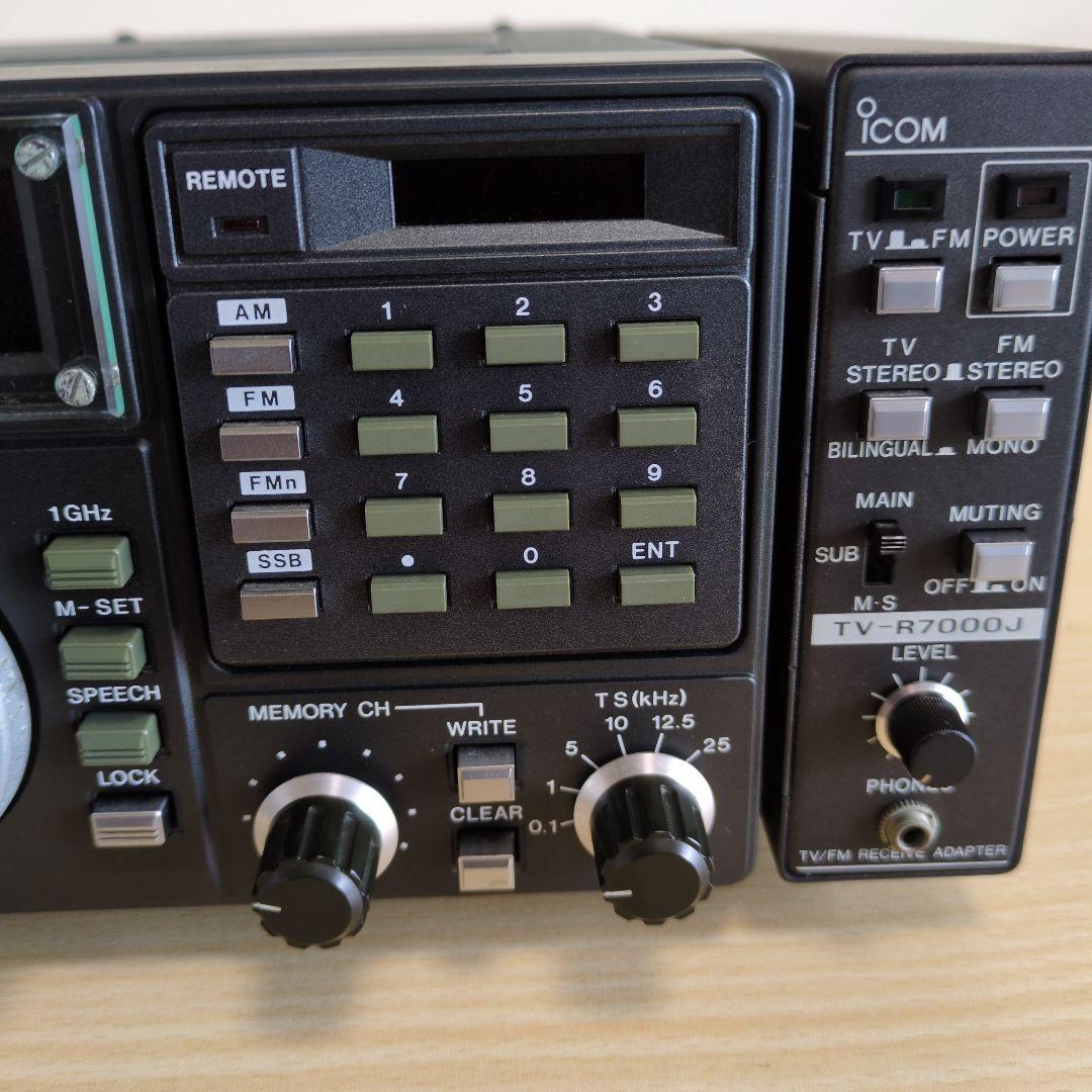 ICOM IC-R7000広帯域受信機、TV-R7000Jレシーブアダプター - メルカリ