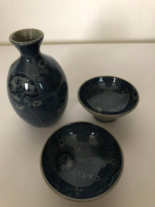 酒器セット 野の花 辻修作品