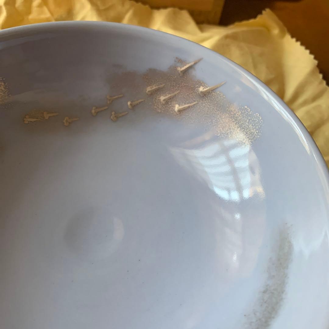 冨田理光作 メダカ夏茶碗