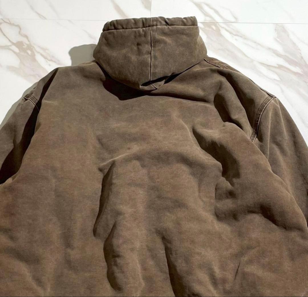 希少 カーハートアクティブジャケット J68CHT ダックキャンバス 茶色