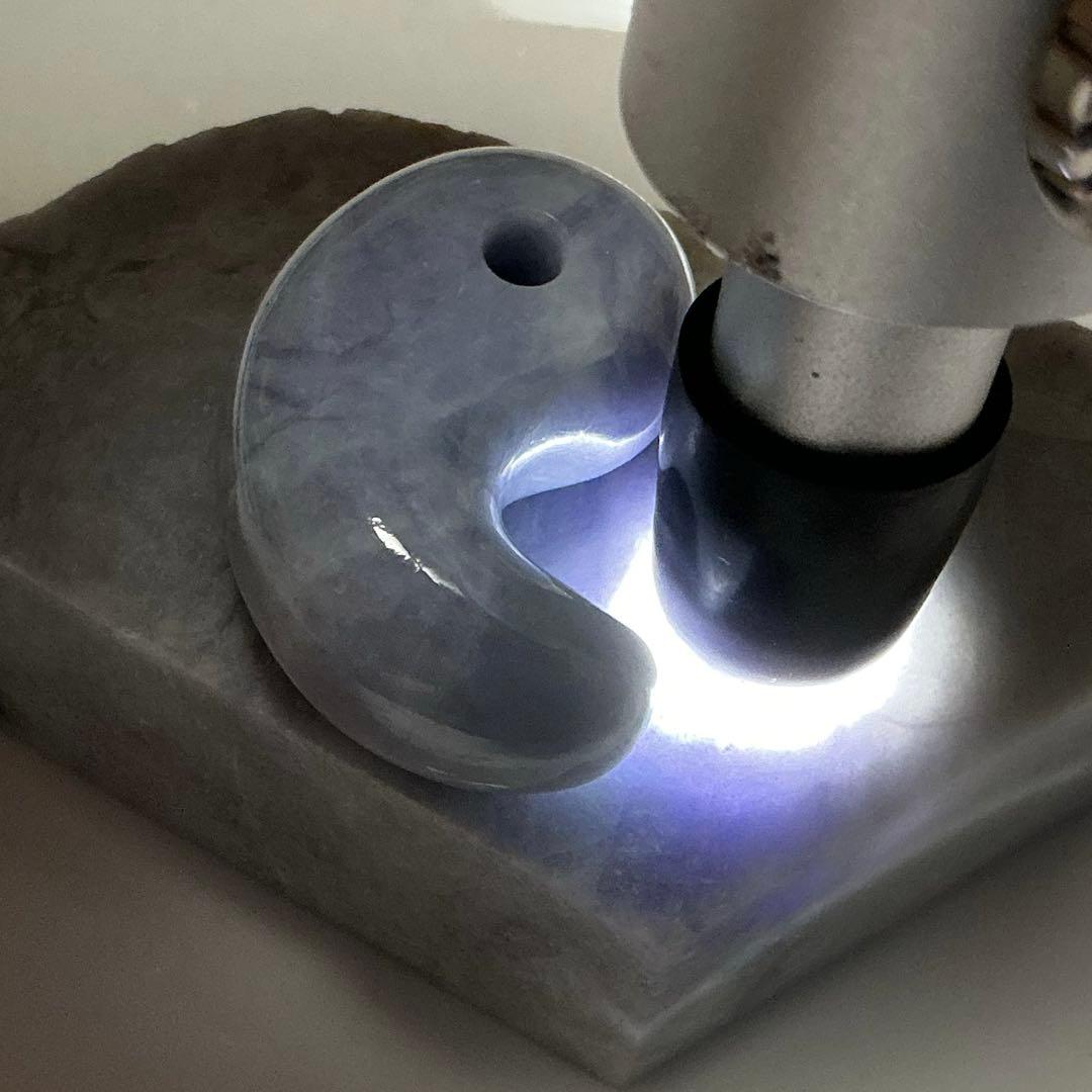 専用】糸魚川翡翠 ヨシオ沢 ニノ型、ティアドロップピアス 14kgf（1