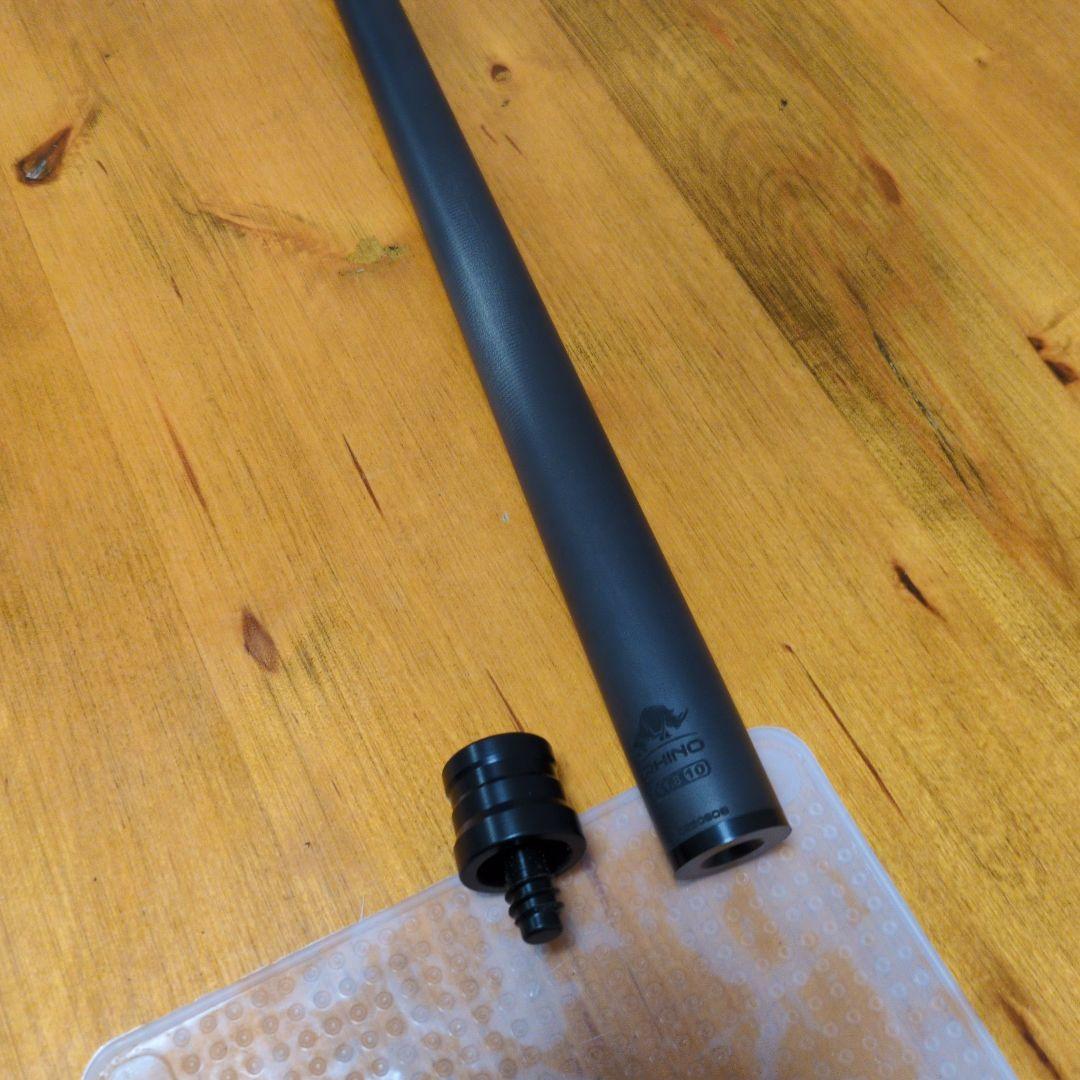 RHINO 11.8mm １０山カーボンシャフト使用時間15分程、超美品