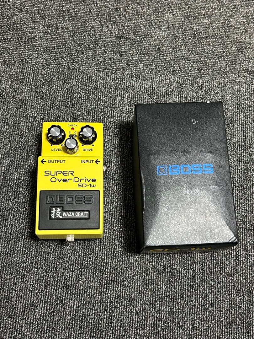 ギター BOSS SD-1W Super OverDrive Amazon.com: BOSS SD-1W SUPER OverDrive | Premium Waza Craft Guitar