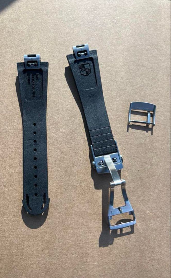 ORIS ブラックラバーベルト 01 427 174 FC