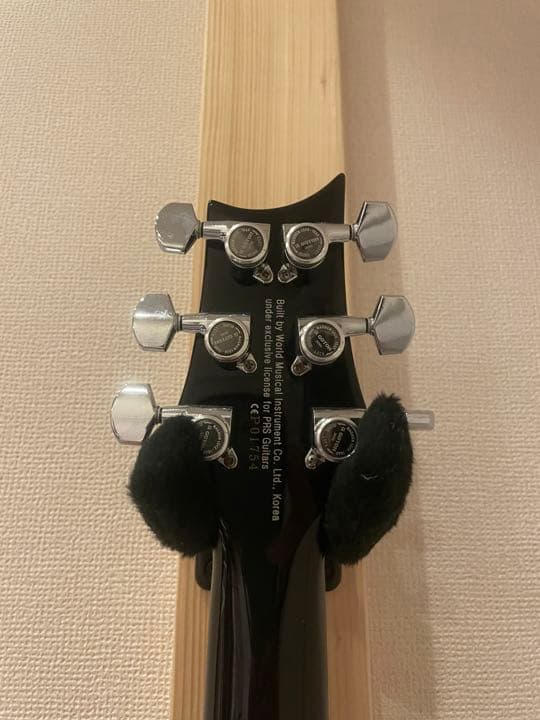 PRS SE Custom24 ペグ交換済