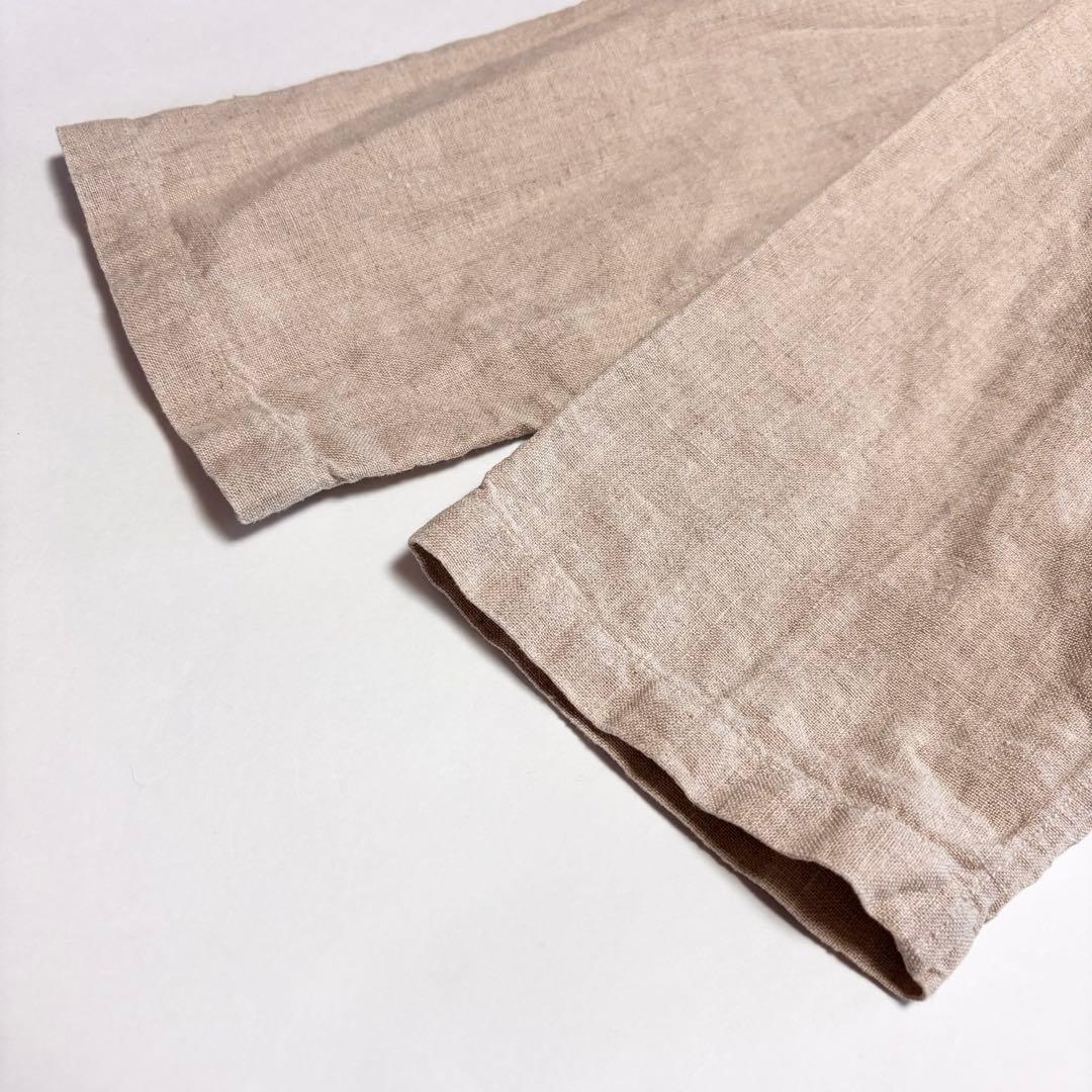 【ORGUEIL】 リネン100% ガウンコート