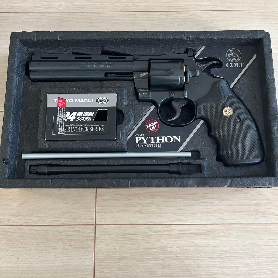 ガス銃　TOKYO MARUI COLT PYTHON 357mag 6inch