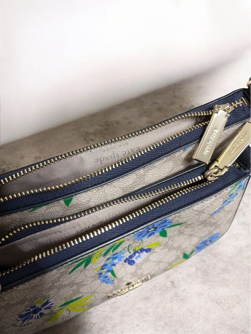 Kate Spade フラワープリント ショルダーバッグ　2つ　花柄　新品