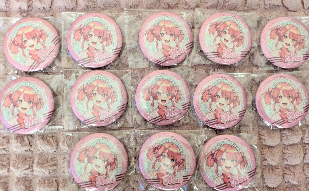 カラフルピーチ　のあさん　ダイナー缶バッジ×13 カラフルピーチのあさんダイナー缶バ - メルカリ