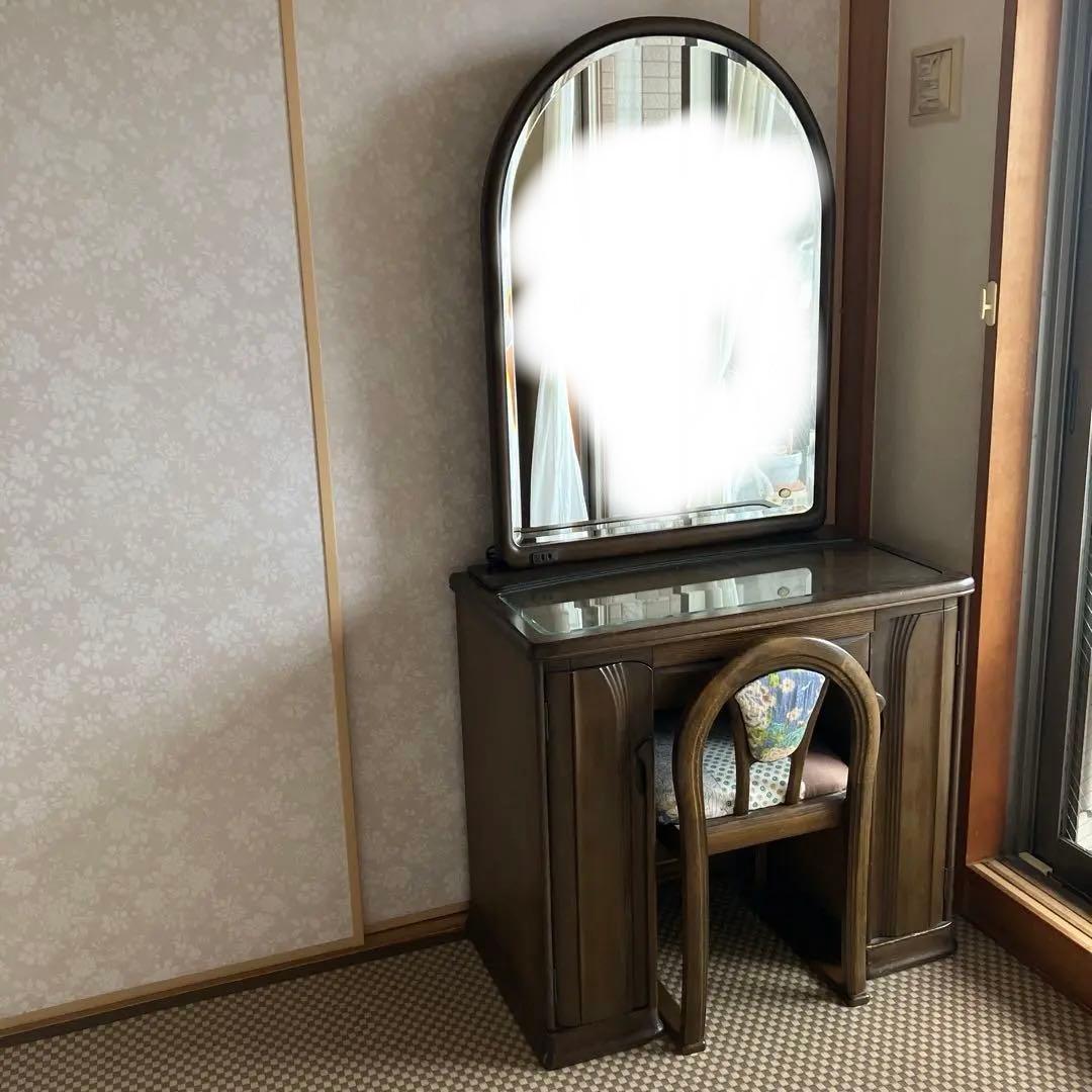 ダークブラウン ドレッサー・鏡台