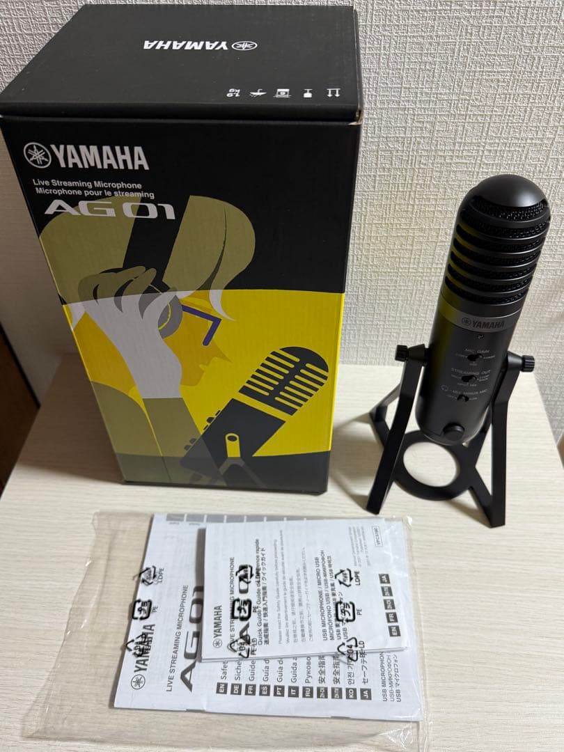 【ほぼ未使用】YAMAHA AG01 ※ケーブル欠品