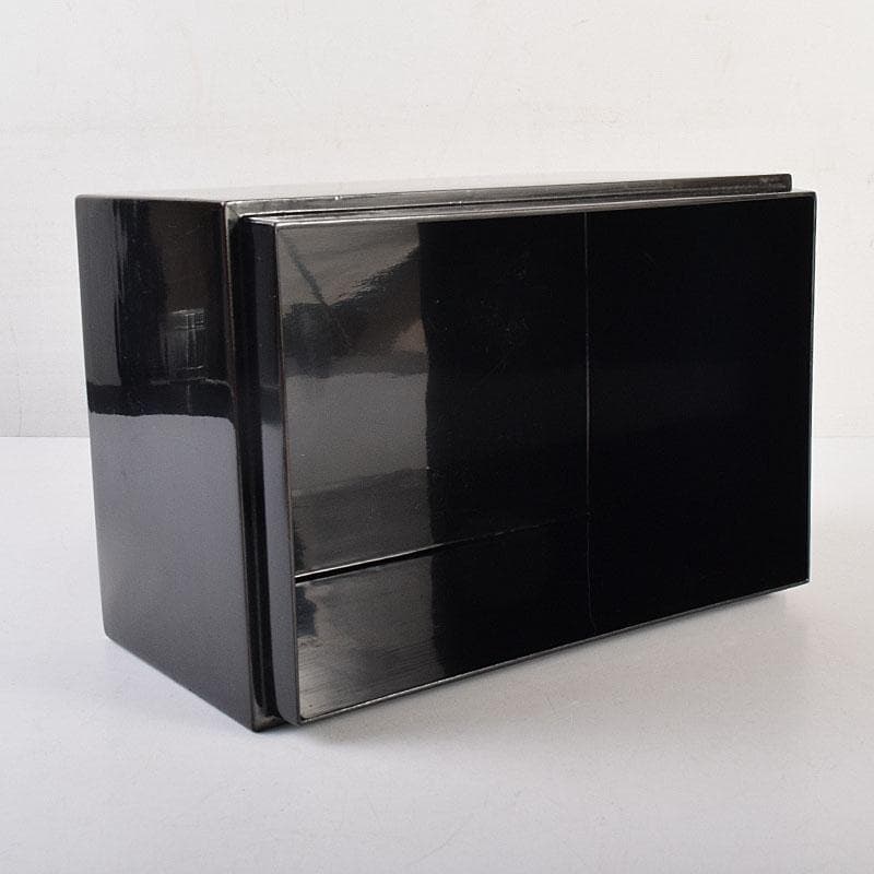 茶道具 黒塗茶箱 茶碗 朱塗 棗 香合など 十一点 一式 仕