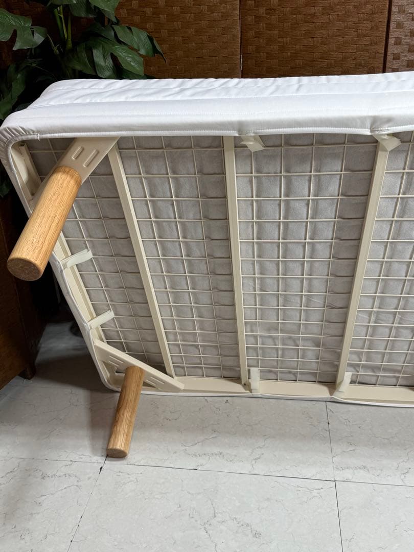 #15定価34,900円　無印良品脚付きマットレス(シングル) ※搬入・設置無料