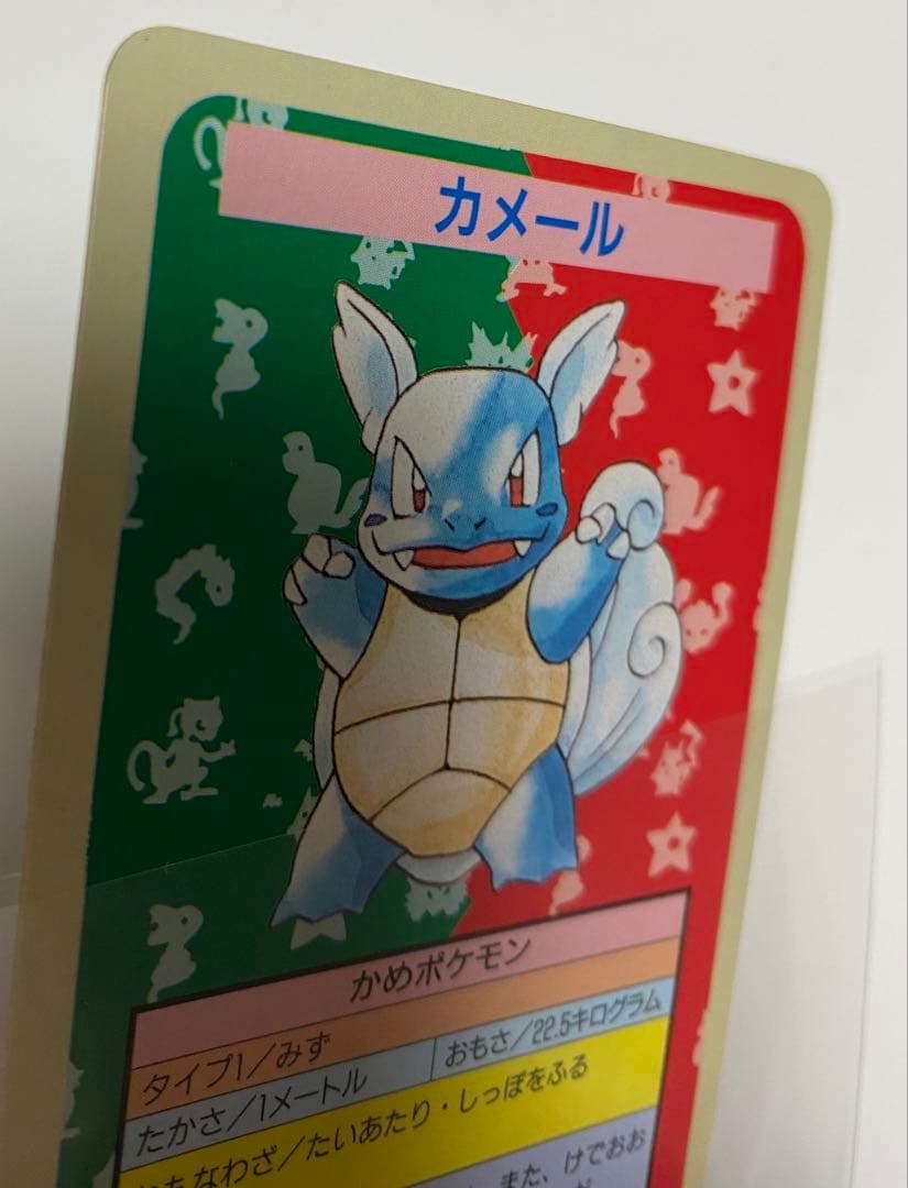 ポケモンカード トップサン エラー ナンバーレス 裏青 カメール