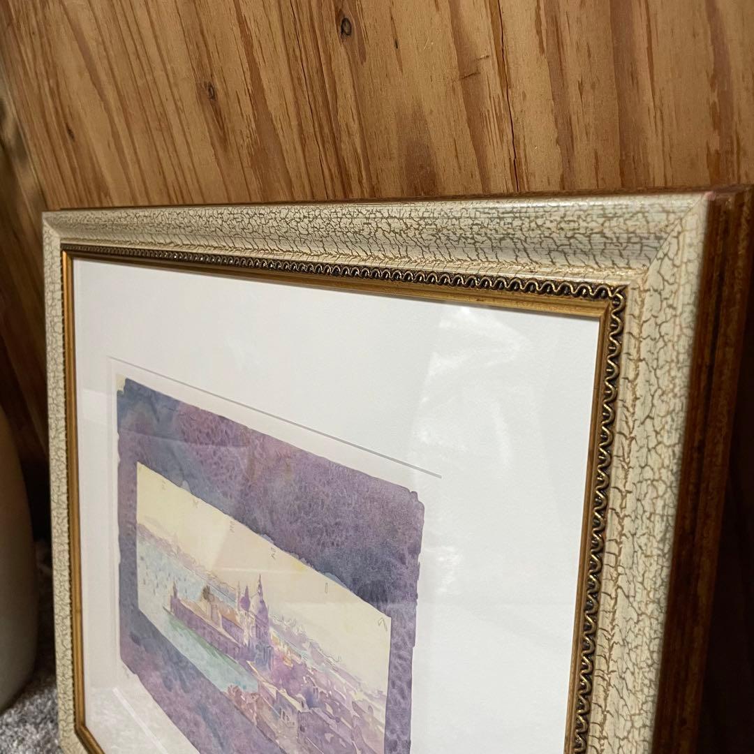 トレンツ・リャド✨グランカナル✨シルクスクリーン フレーム付き