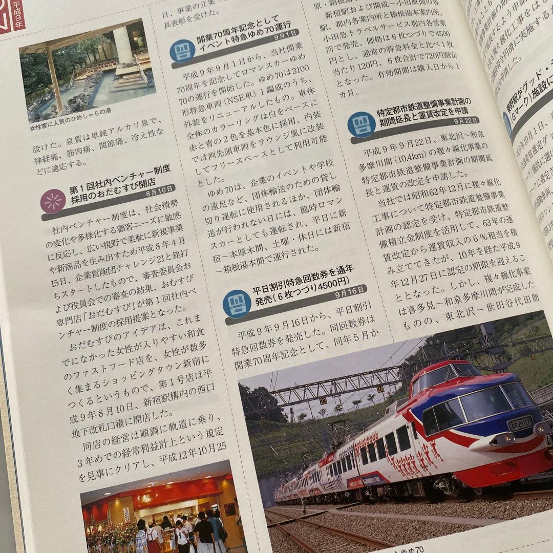 #746：非売品‼️ 小田急75年史　謹呈状付き‼️