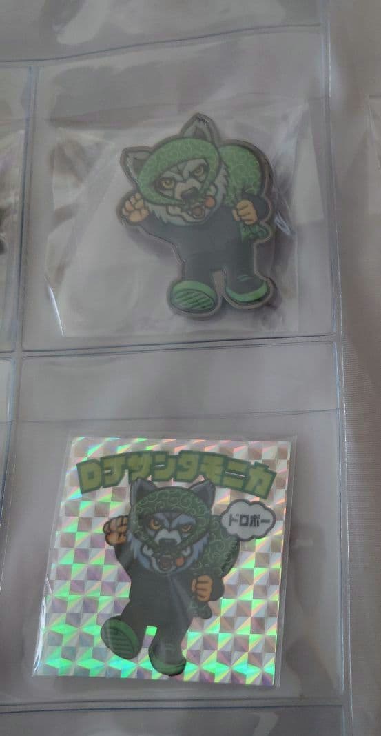 マンウィズ ピンバッジ ビックリマン風シール12種セット（ウォール