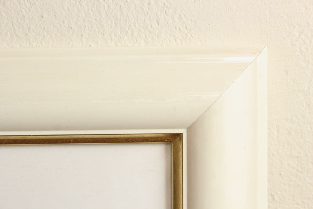 No5055 額装 金謙伊 コスモス 油彩 大作 直筆サイン 風景画 送料無料