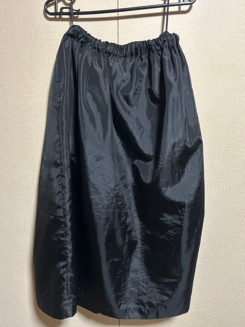 robe de COMME 黒 フレアスカート