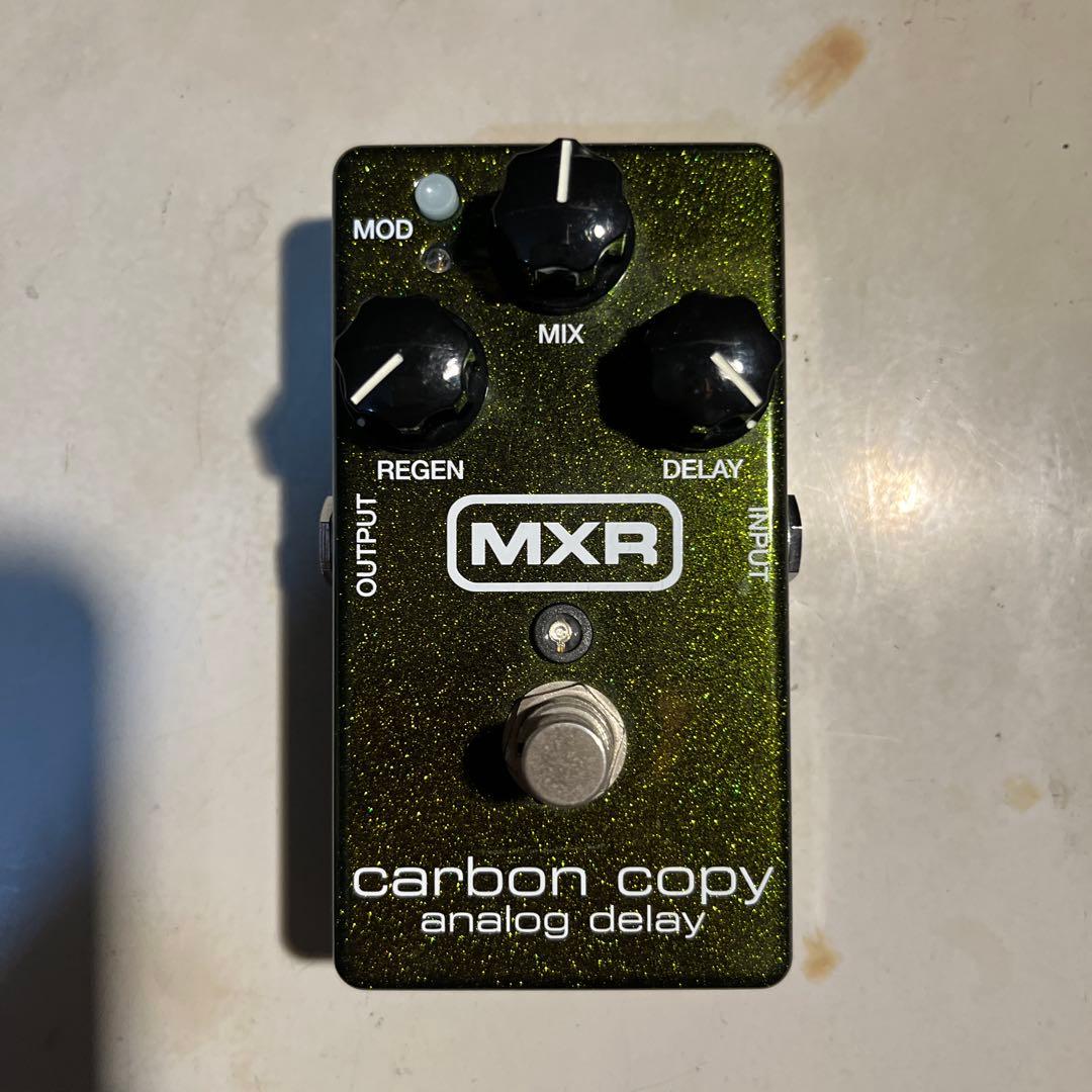 MXR carbon copy アナログディレイ クリアで温かみのある定番アナログディレイ】MXR Carbon Copy Analog