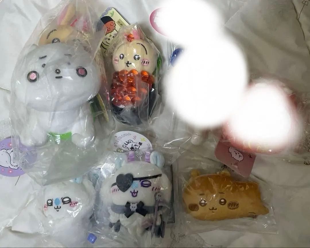 ちいかわ うさぎ モモンガ マスコット ぬいぐるみ セット