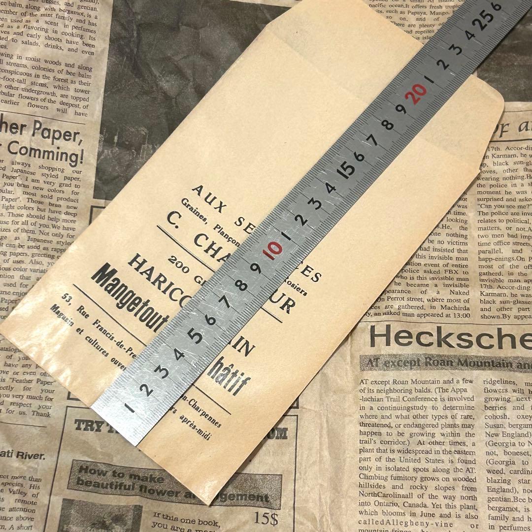 海外紙モノ フランス アンティーク 種袋 ① 蚤の市 - メルカリ