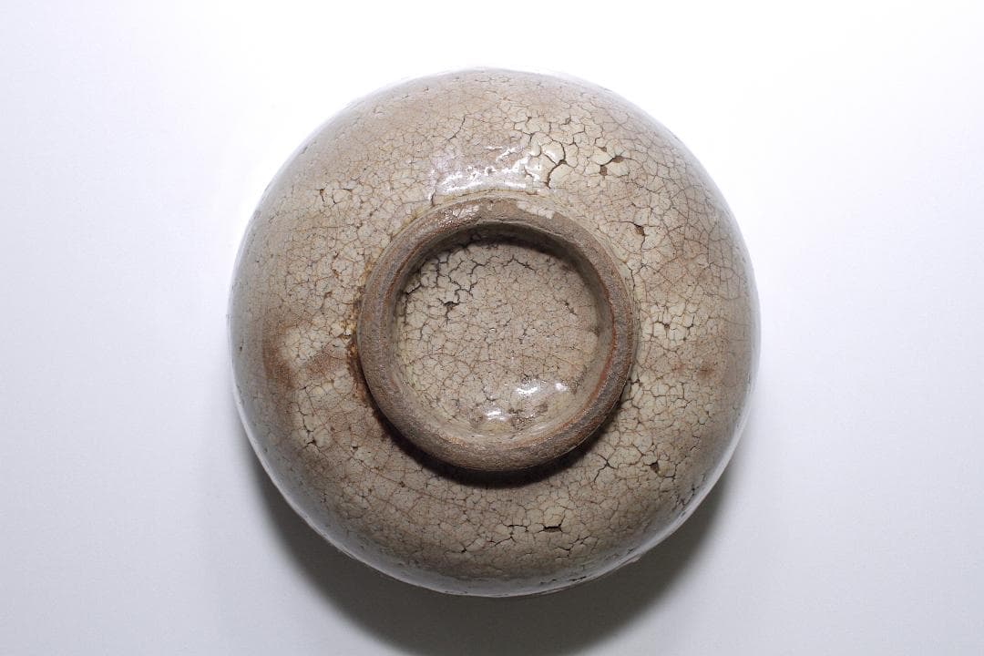 江戸初期 唐津 木原窯 鉄絵茶碗