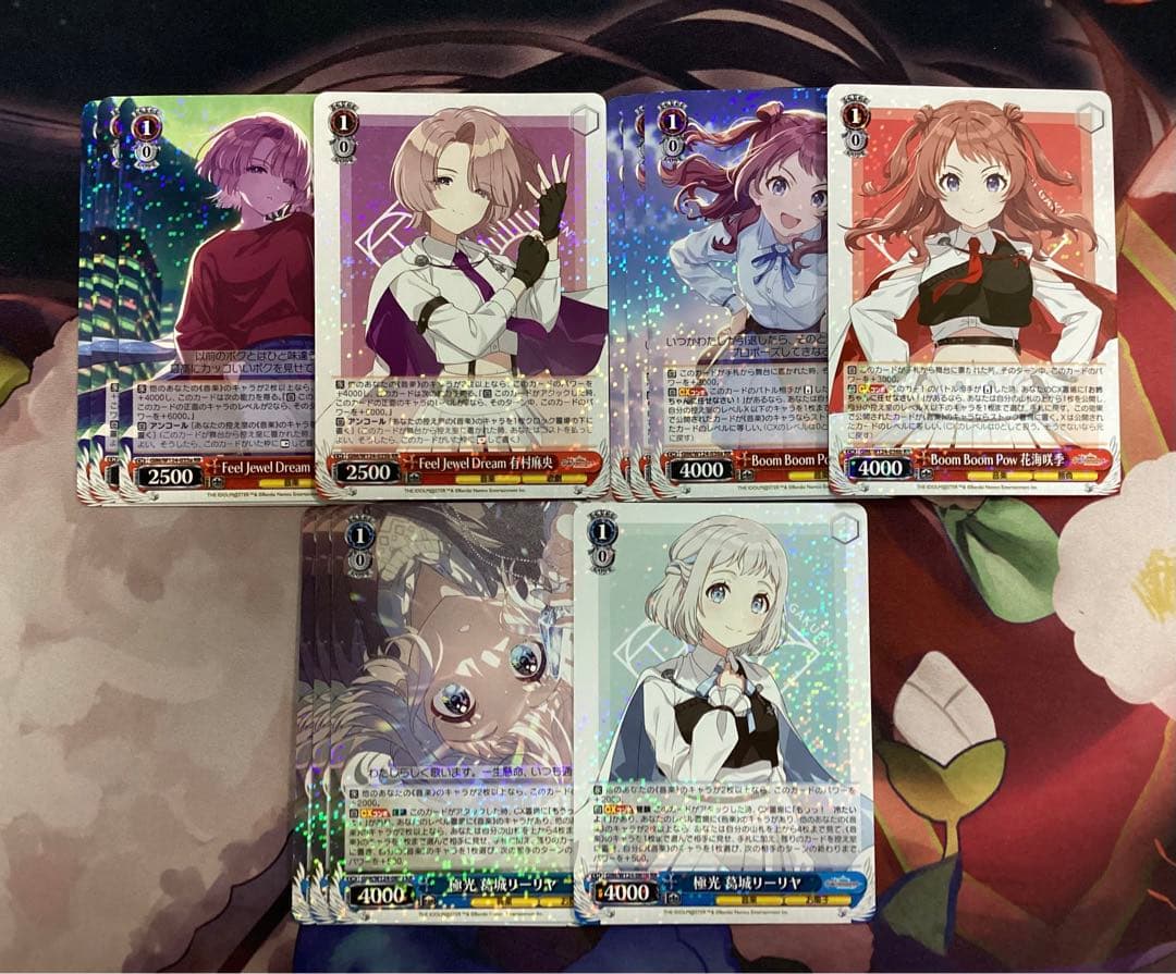 WS 学園アイドルマスター TDノーマル4コン付きRR以下4コン ab版混合