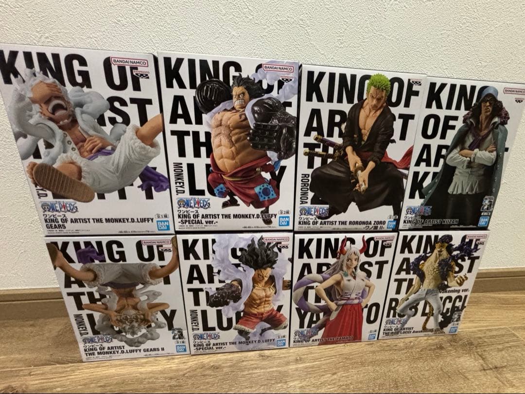 KING OF ARTIST フィギュアセット ワンピース まとめ売り
