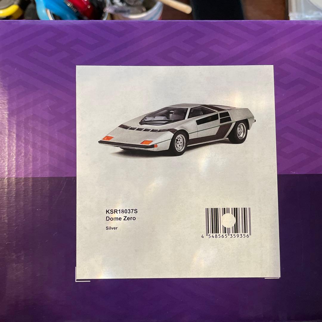 絶版　京商 サムライ 1/18 童夢 ゼロ シルバー 世界700台限定モデル