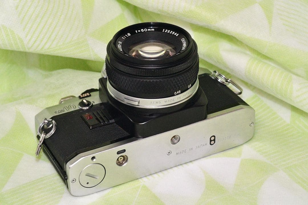 お値下げ中《動作品》OLYMPUS OM-10+50/1.8標準レンズ付a322