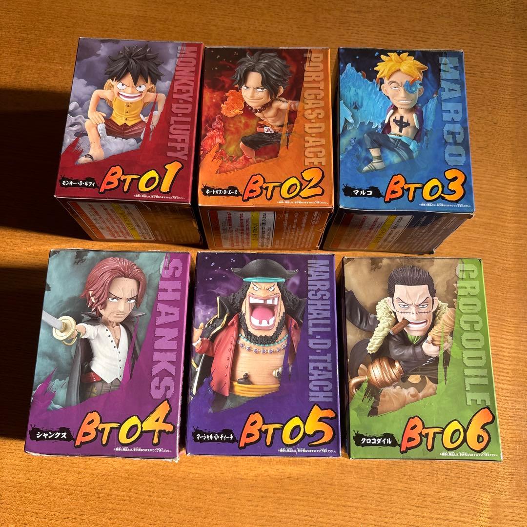 ワンピースフィギュア ワーコレ BURST 全6種 新品未開封セット‼️