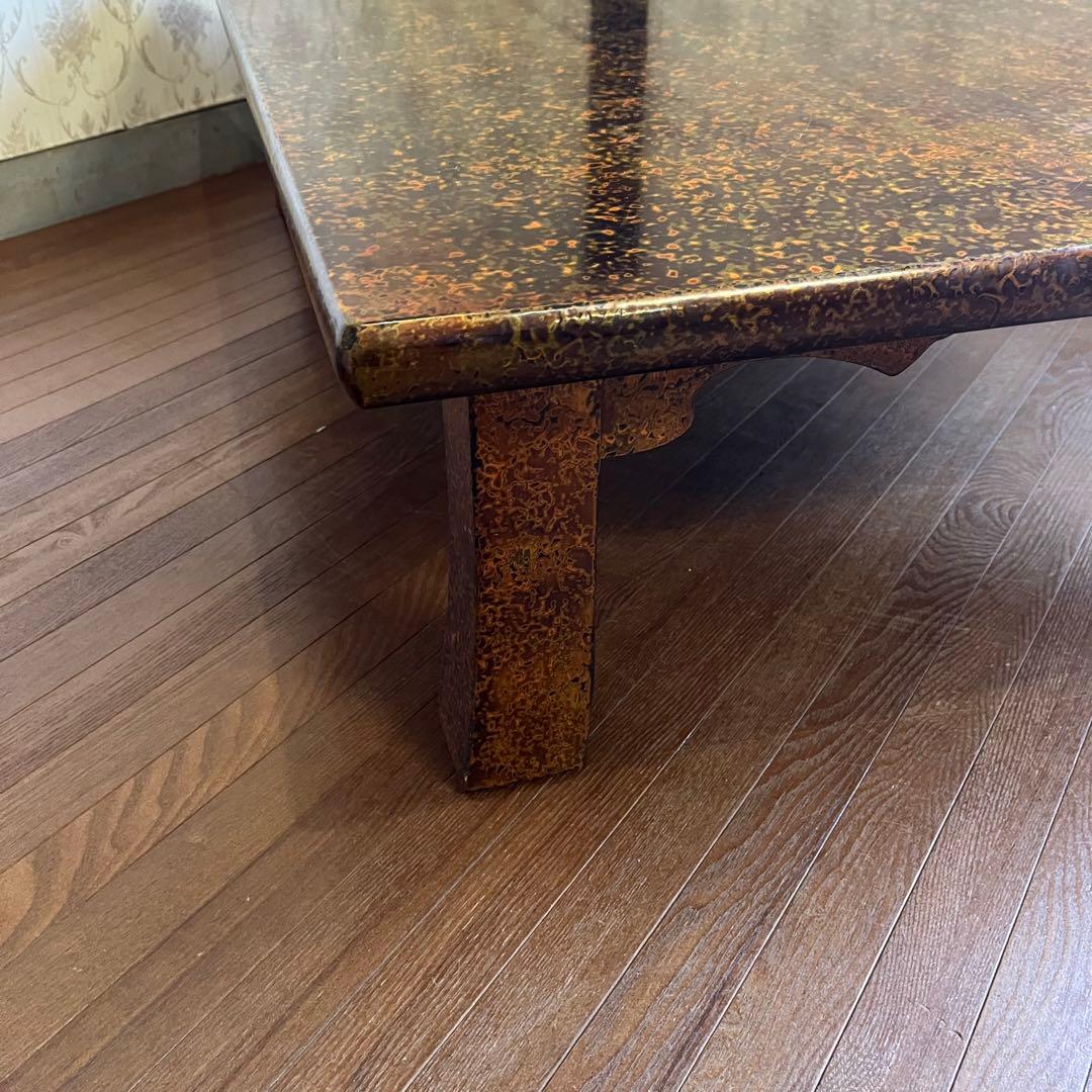 アンティーク】津軽塗り 座卓 ちゃぶ台 センターテーブル 座敷机 工芸