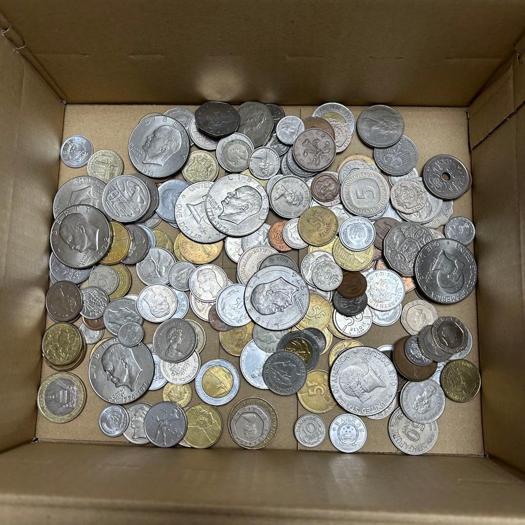 海外 古銭 紙幣 約1kg 海外 古銭 紙幣 約1kg