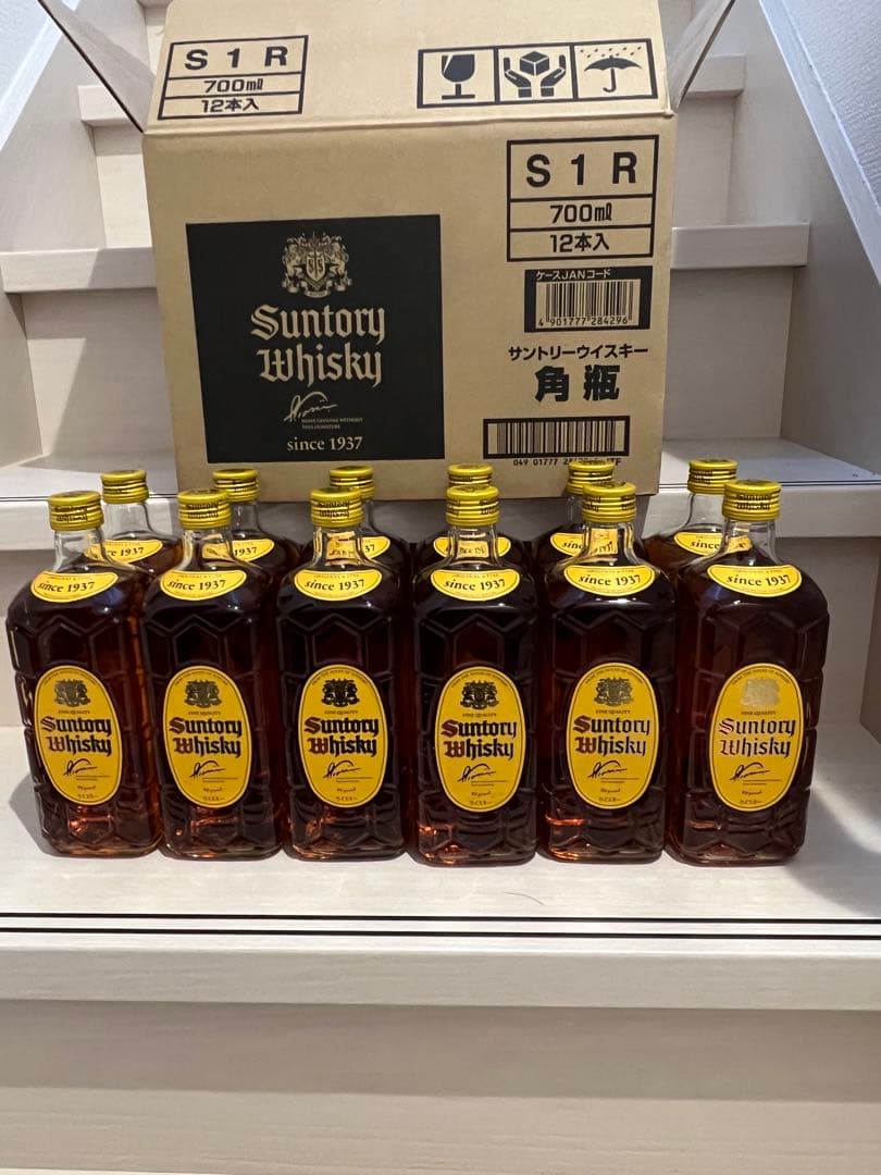 サントリー角瓶ウイスキー 700ml 12本セット