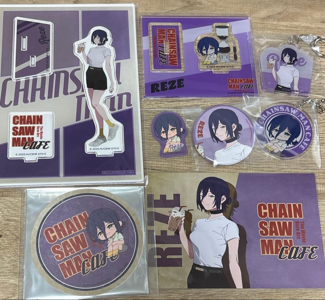 チェンソーマン アクスタ コースター アクキー ステッカー レぜ まとめ