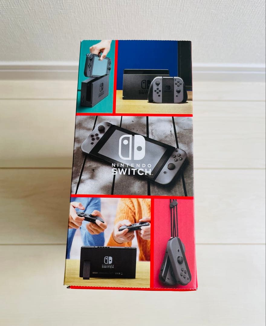 【美品】任天堂Switch Joy-Con グレー本体