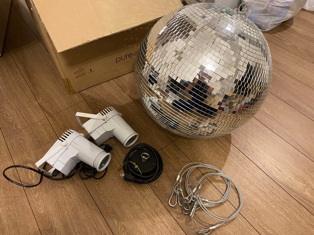 ミラーボール16インチ モーター スポットライト ミラーボール16インチ モーター スポットライト ミラーボール16インチ