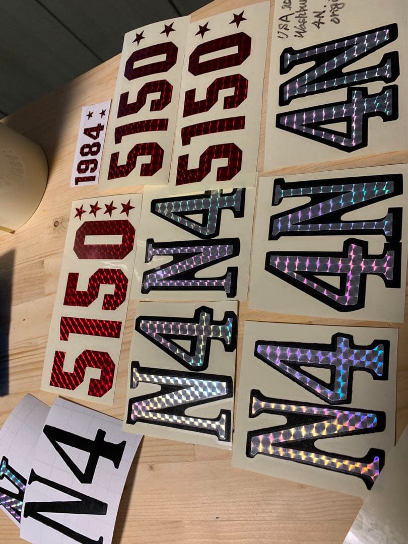 神風ギターステッカーKAMIKAZE e lynch. ジョージリンチ