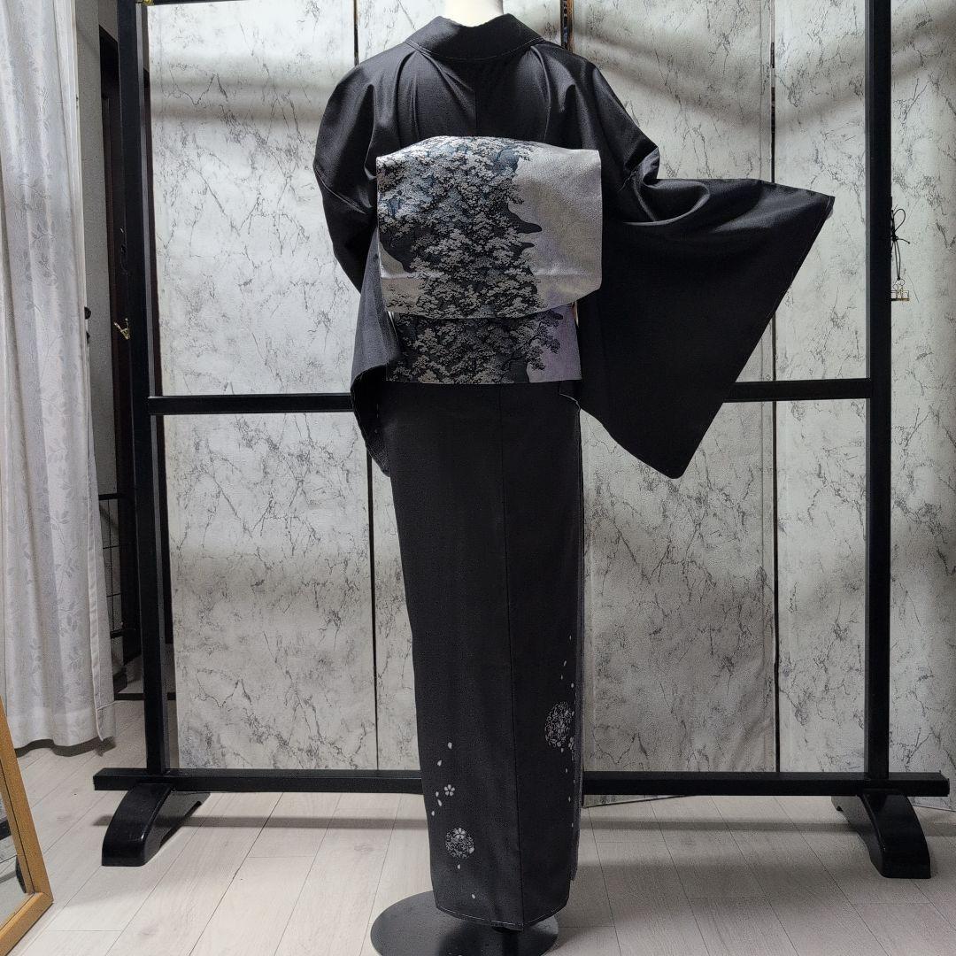 染大島] 上質正絹付け下げ 永久きららガード保証付き