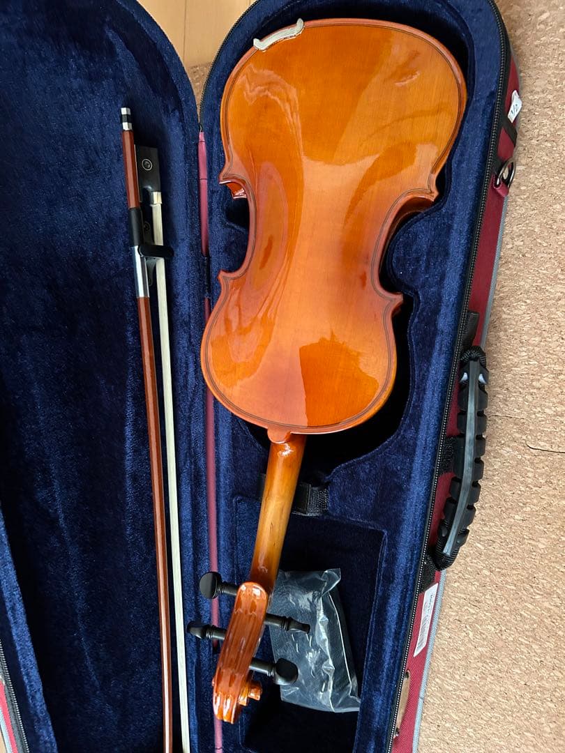 木製バイオリン（子供用4分の1サイズ）