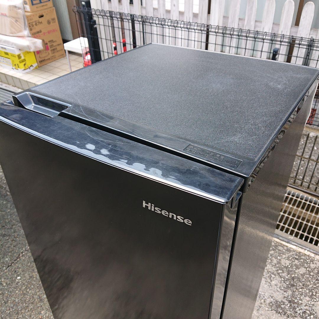 Hisense2021年製154L冷蔵庫 ブラック 送料/設置無料