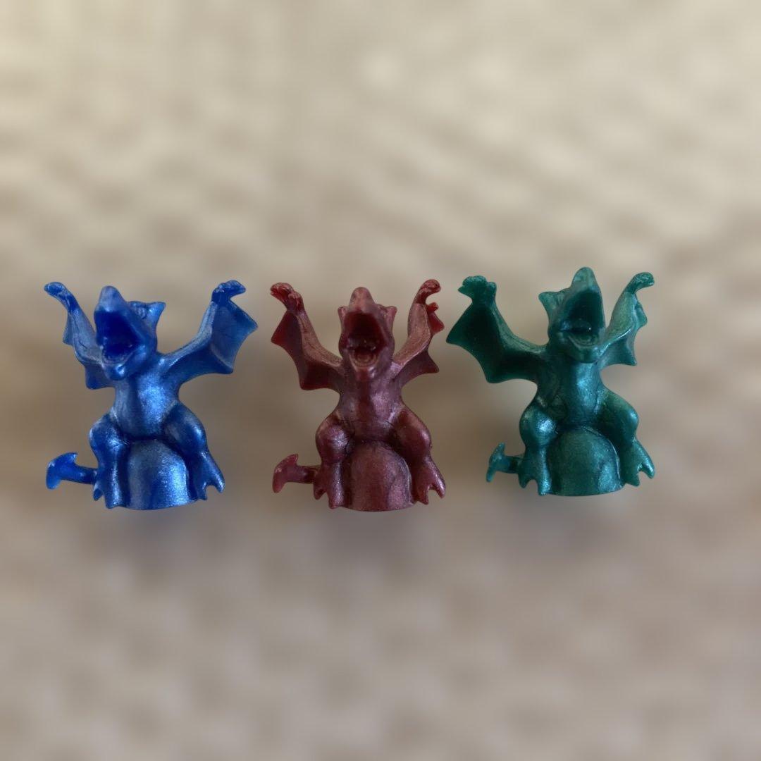 ポケモンガチャ 塩ビ人形 メタリックフィギュア プテラ コロコロ限定