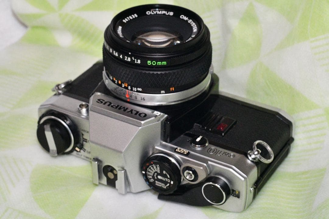 《動作品》OLYMPUS OM-10 + 50/1.8付き 　a323-2