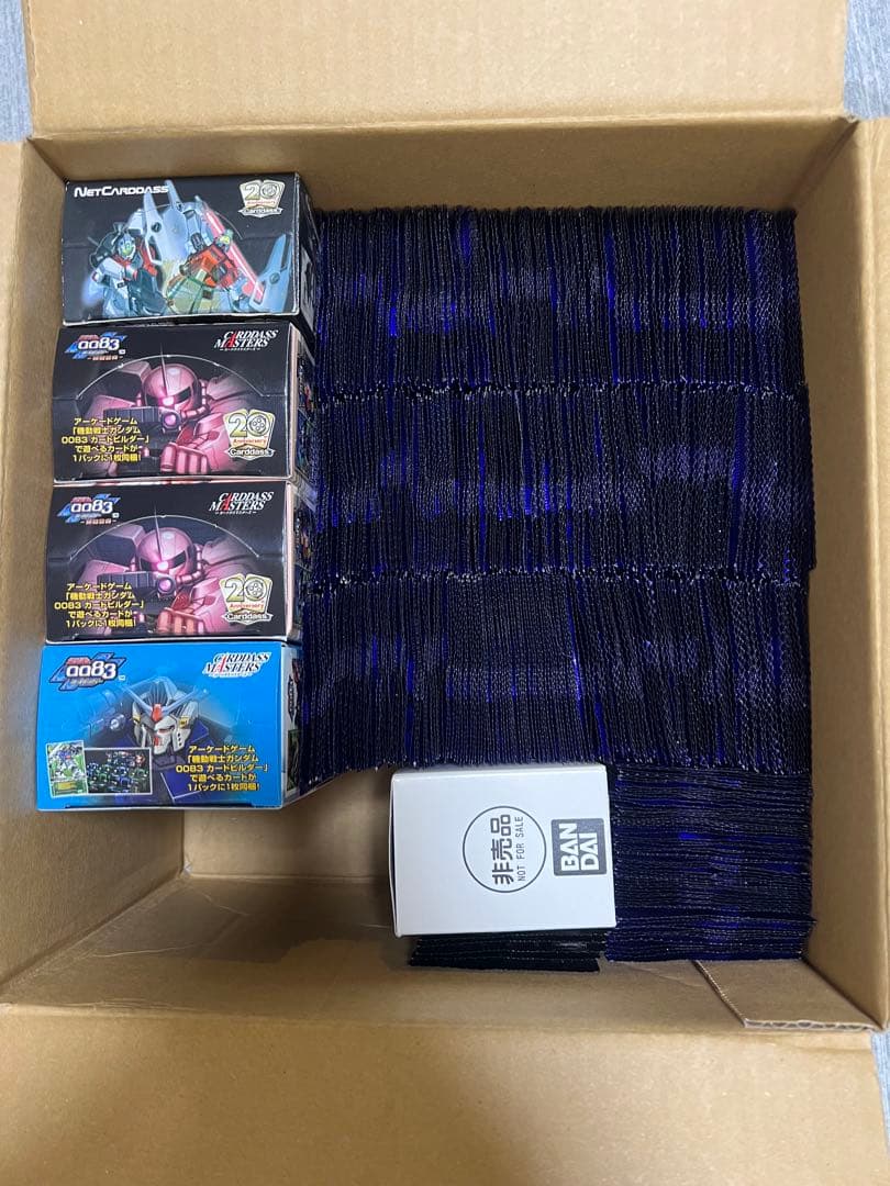 GCBガンダム カードビルダー 未開封パック600枚以上 他オマケセット